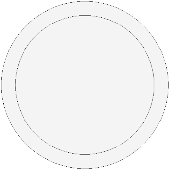 Kleur-inkt bedekte vesel