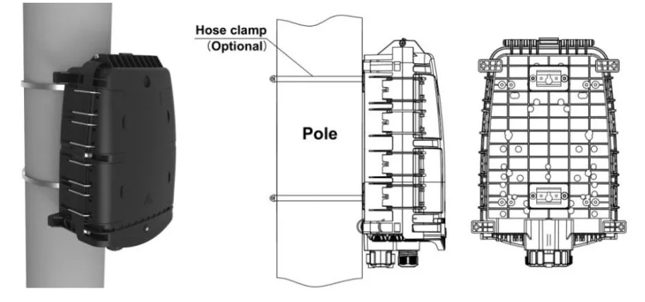 Pre-connectorized Fiber Optic Cable Distribution Box GFS-16QX