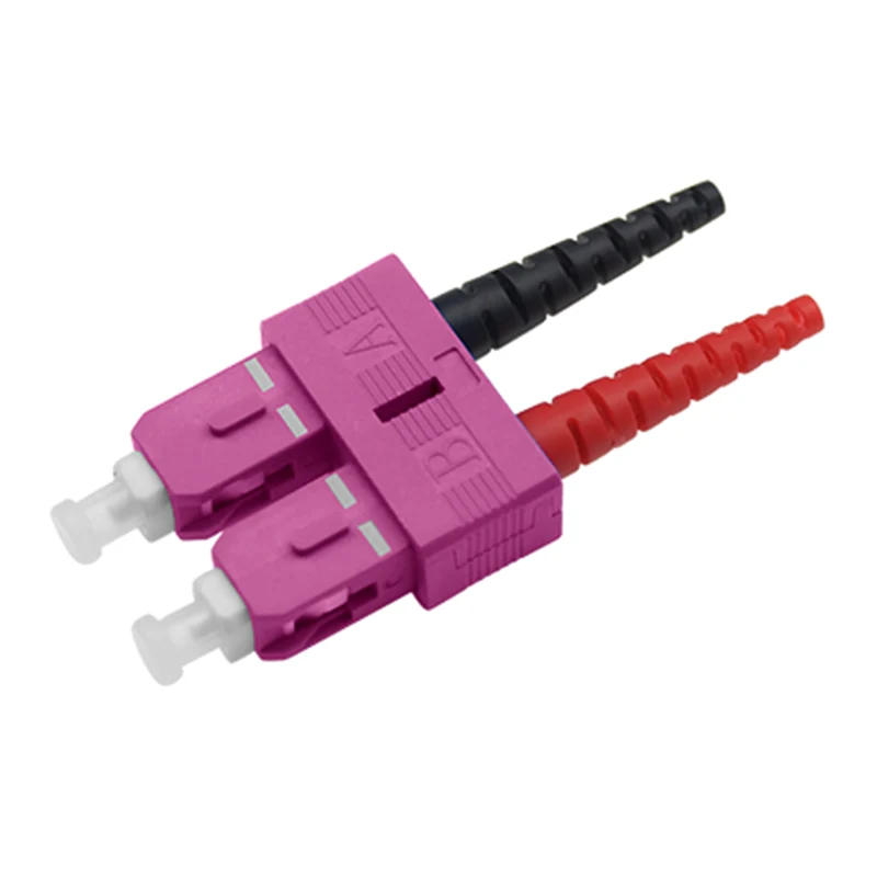 SC 2.0mm/3.0mm DX OM4 -aansluiting